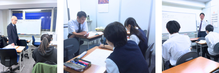 横浜WIPの中学生の個別指導は講師1名に生徒2名が基本