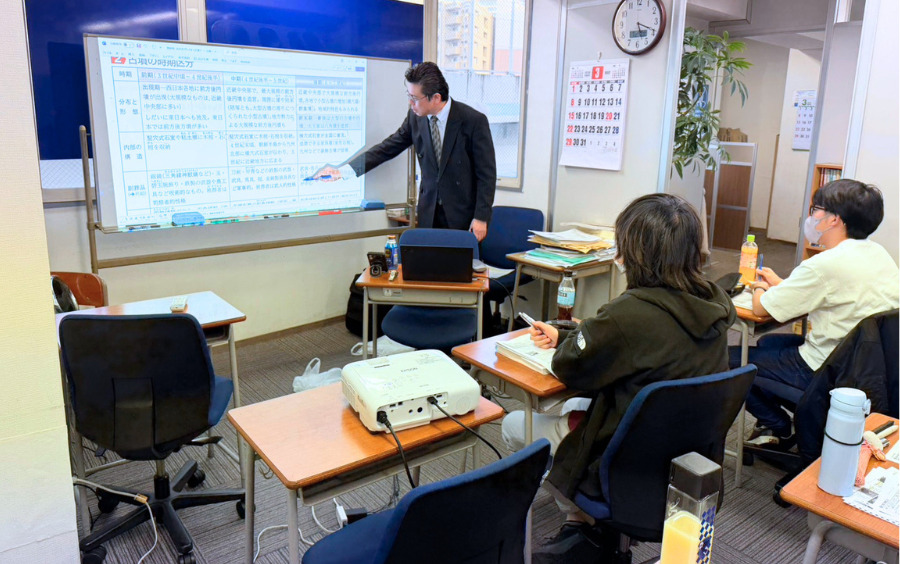 横浜WIP塾 高3生 授業風景